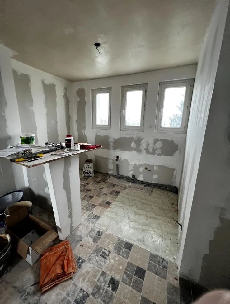 Cuisine neuve d’un appartement Bel-Air